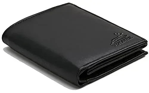 Cartera de cuero para hombre – 10 compartimentos para tarjetas de crédito – Formato vertical | VO16