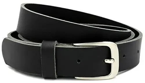 Klassischer Leder Gürtel - Schwarz - 30mm breit - leicht kürzbar | GSw300801