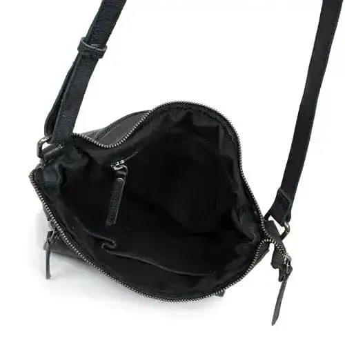 Borsa a tracolla in pelle per donna – Borsa a tracolla – Look vintage usato | Modello Ravenna