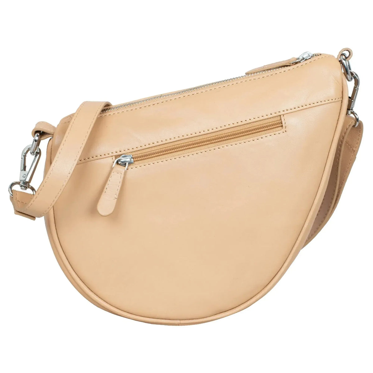 Kožená taška přes rameno – psaníčko a crossbody kabelka – s odnímatelným nastavitelným popruhem | model Vicenza