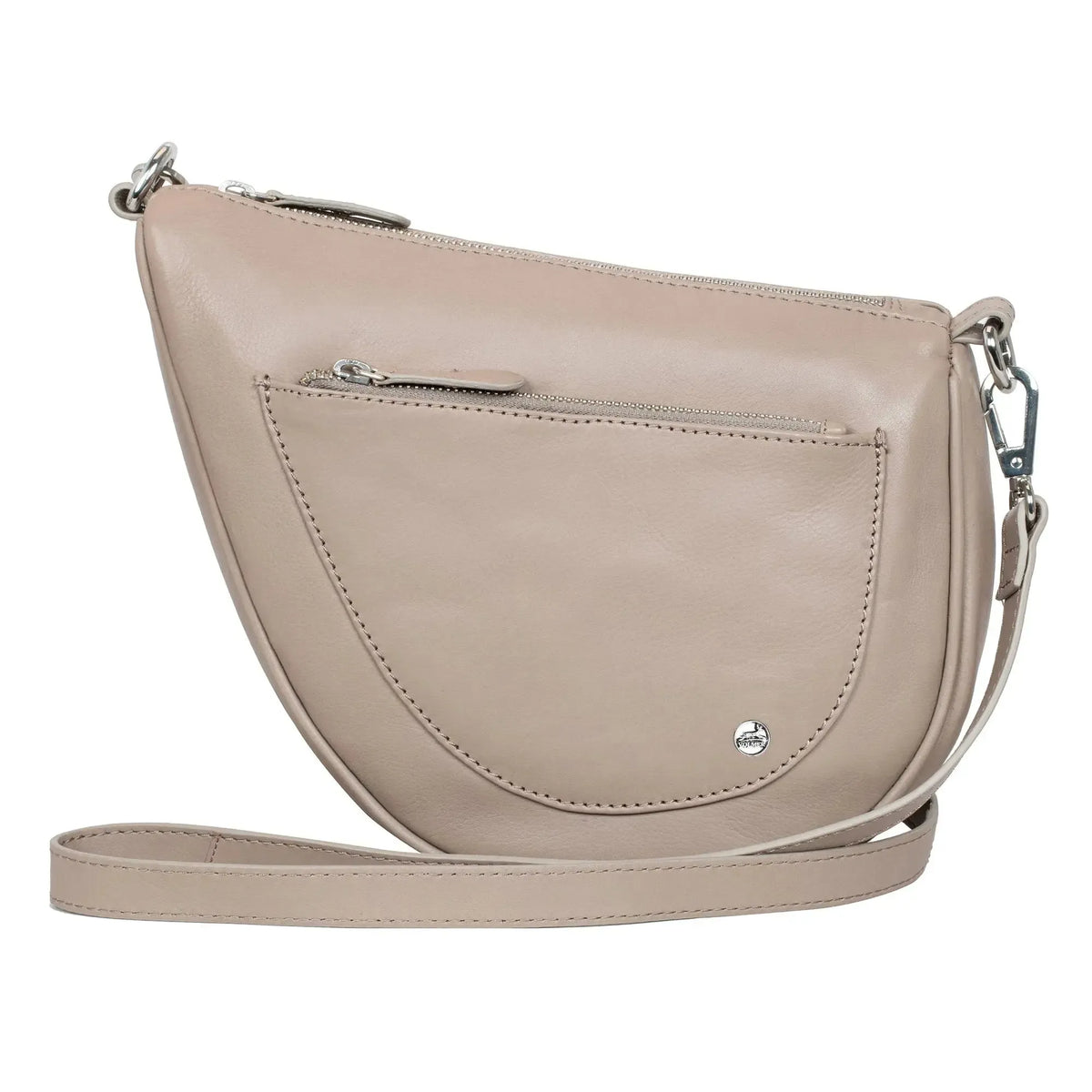 Kožená taška přes rameno – psaníčko a crossbody kabelka – s odnímatelným nastavitelným popruhem | model Vicenza