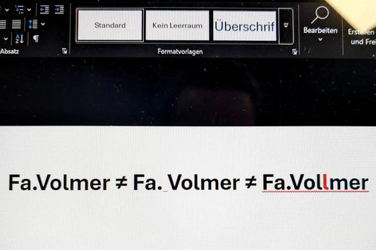 Fa.Volmer – Schreibweise und Herkunft des Markennamens