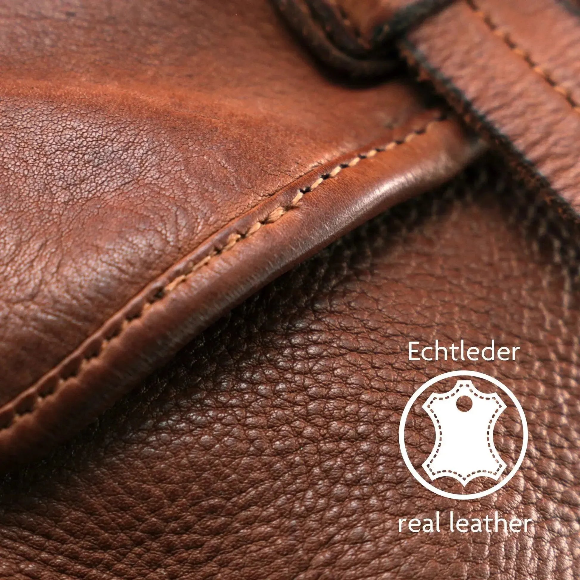 Umhängetasche Leder für Frauen – Crossbody-Bag – Vintage Used-Look | Modell Ravenna