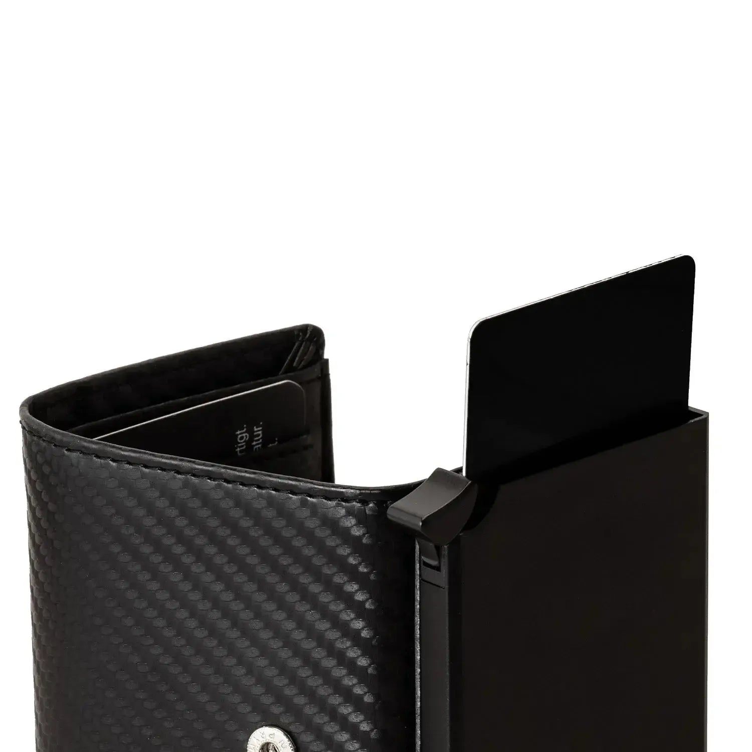 POP-UP Kartenetui mit Münzfach aus Leder – Platz für 11 Karten – Scheinfach – RFID-Schutz | VO31