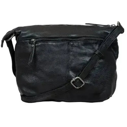 Borsa a tracolla in pelle per donna – Borsa a tracolla – Look vintage usato | Modello Ravenna
