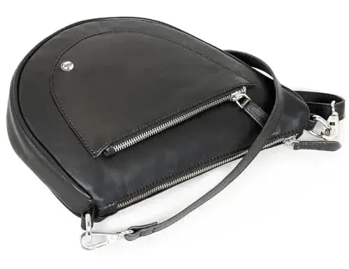 Borsa a tracolla in pelle per donna – Clutch e borsa a tracolla – con tracolla rimovibile e regolabile | Modello Vicenza