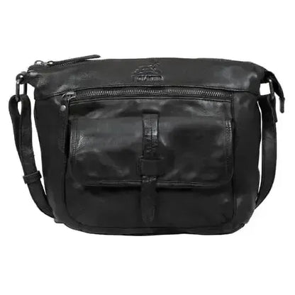 Borsa a tracolla in pelle per donna – Borsa a tracolla – Look vintage usato | Modello Ravenna