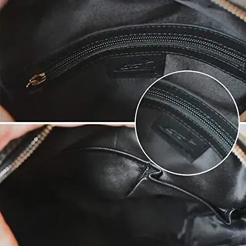Borsa a tracolla in pelle per uomo e donna – borsa a spalla funzionale per tutti i giorni | Modello Stanford