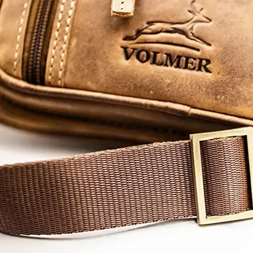 Bauchtasche Leder für Damen und Herren im Vintage-Look - 1 großes Fach | BagMi