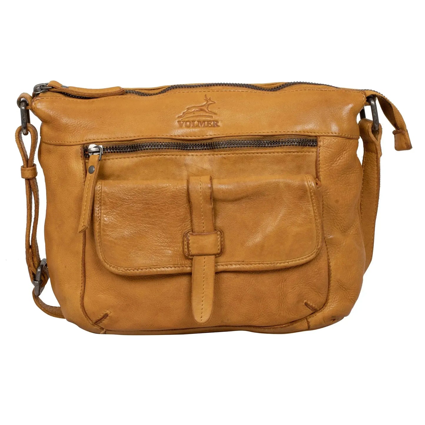Borsa a tracolla in pelle per donna – Borsa a tracolla – Look vintage usato | Modello Ravenna