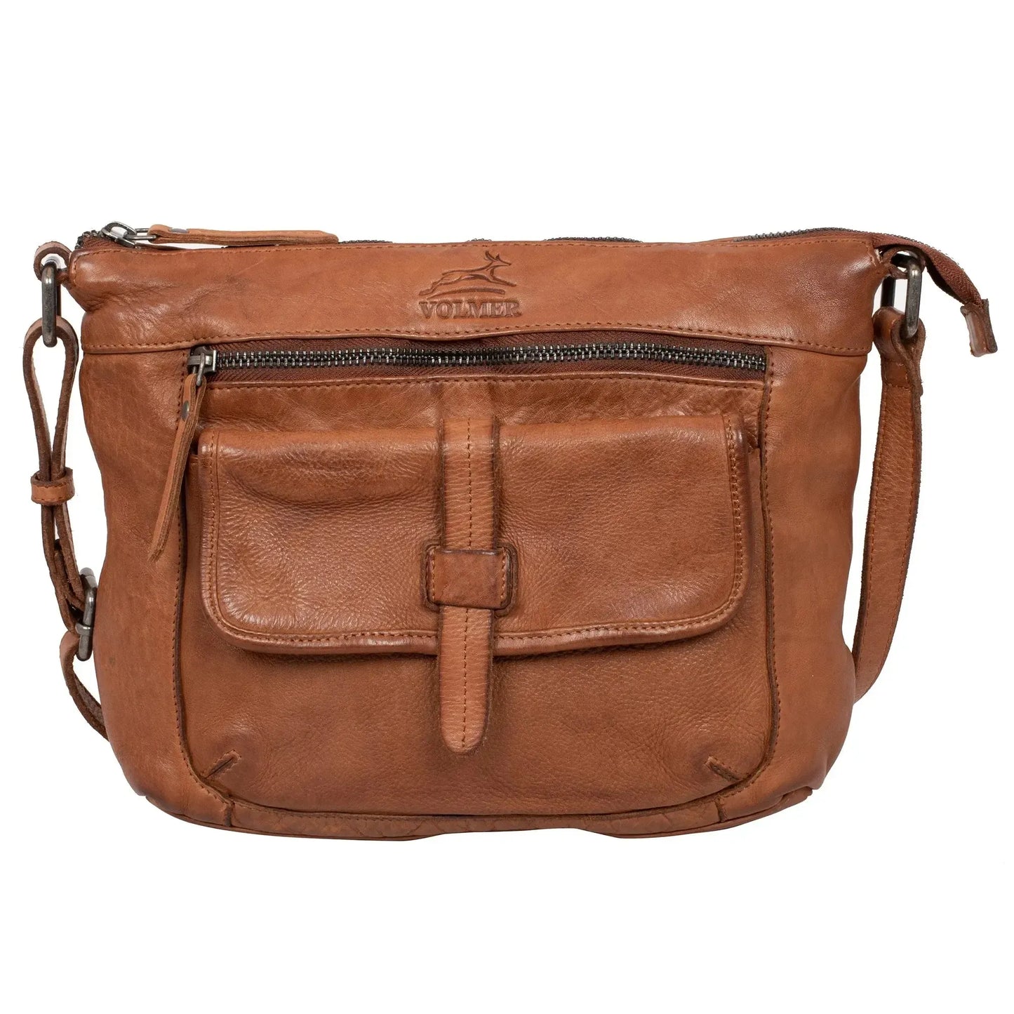 Borsa a tracolla in pelle per donna – Borsa a tracolla – Look vintage usato | Modello Ravenna