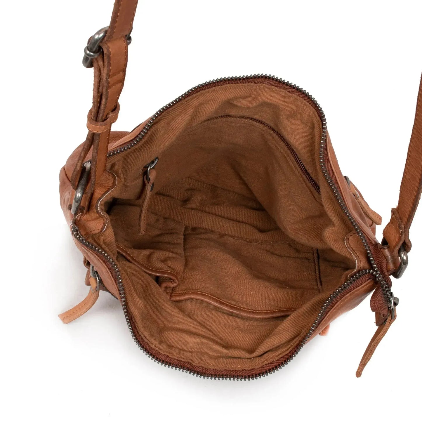 Borsa a tracolla in pelle per donna – Borsa a tracolla – Look vintage usato | Modello Ravenna