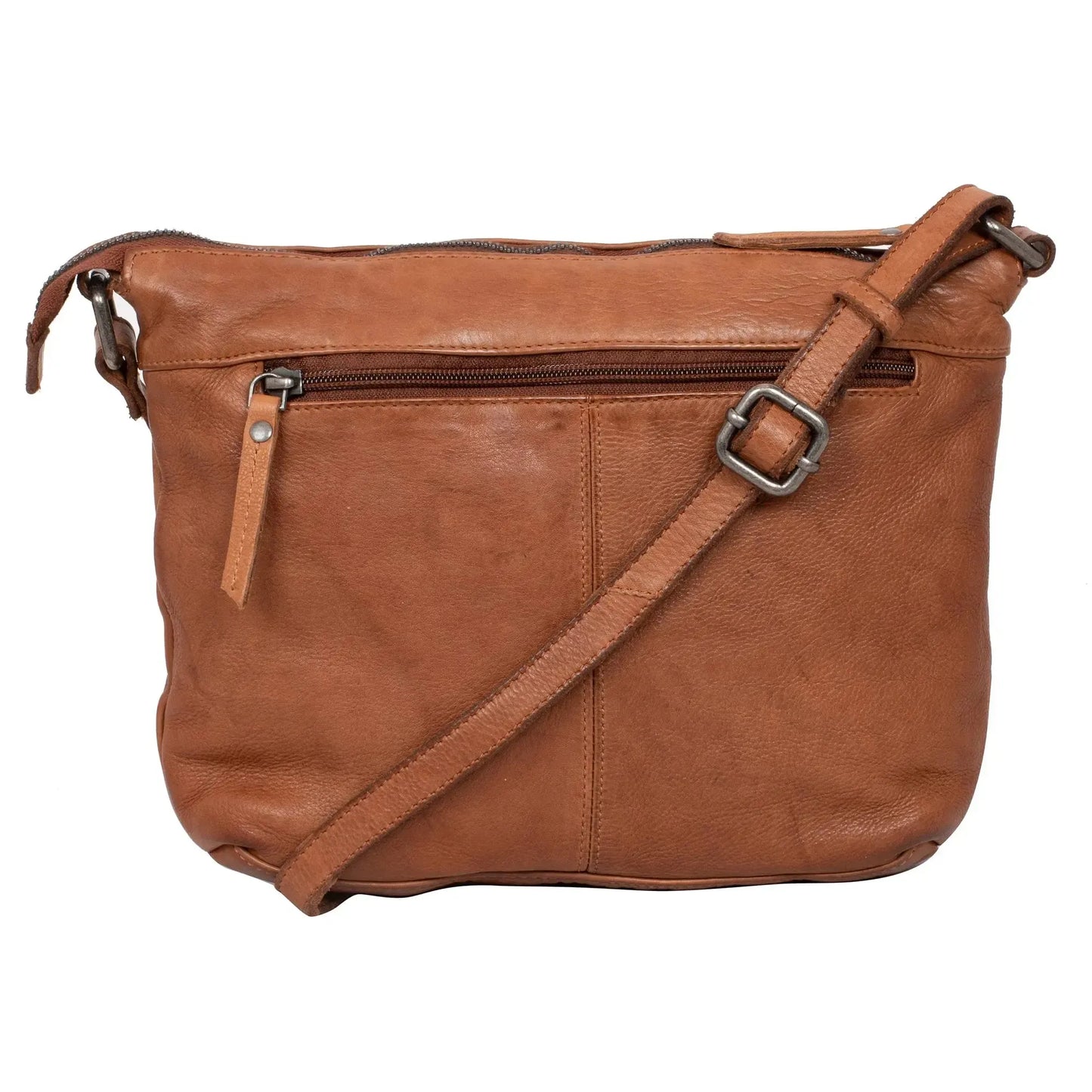 Borsa a tracolla in pelle per donna – Borsa a tracolla – Look vintage usato | Modello Ravenna