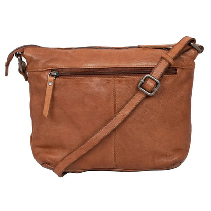Borsa a tracolla in pelle per donna – Borsa a tracolla – Look vintage usato | Modello Ravenna