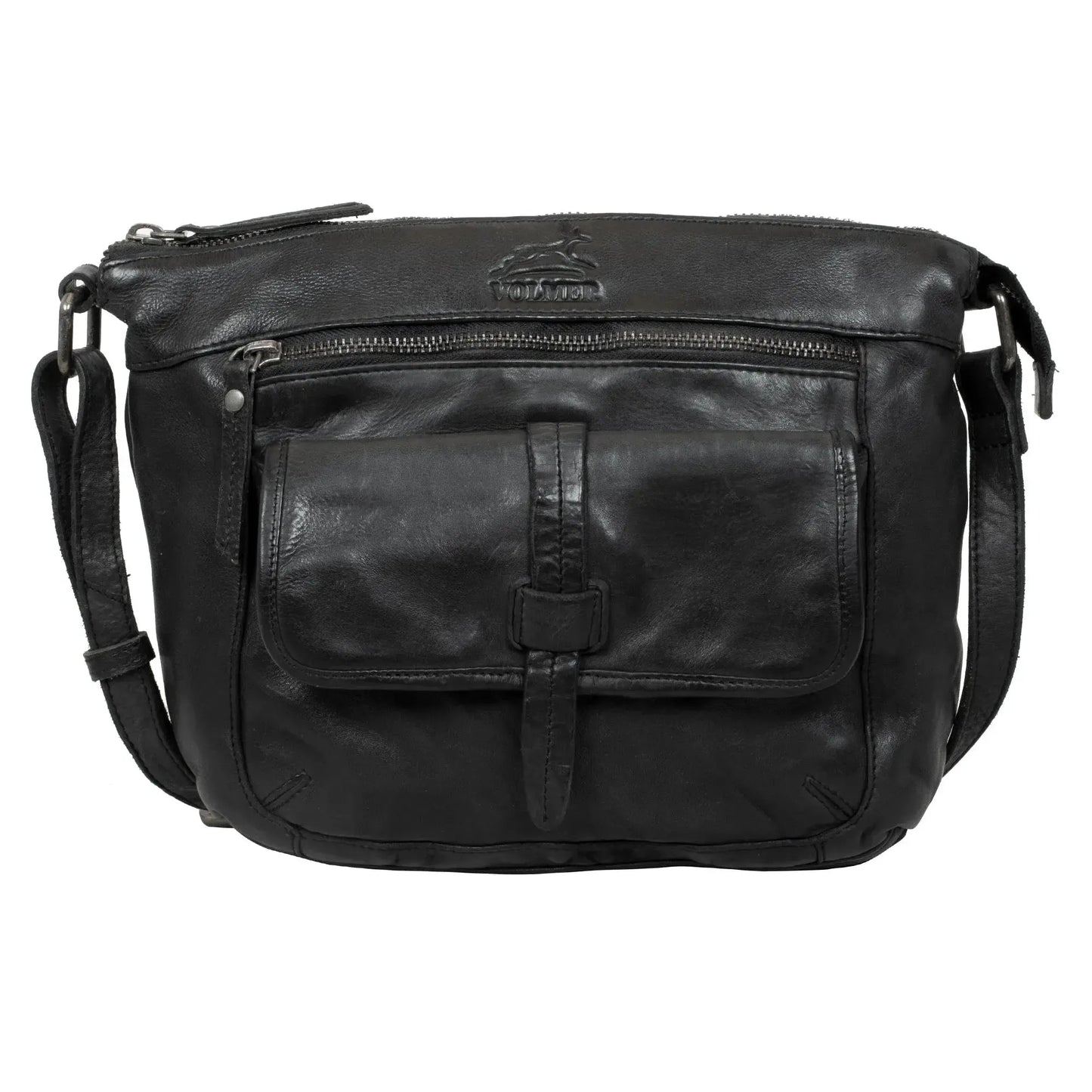 Borsa a tracolla in pelle per donna – Borsa a tracolla – Look vintage usato | Modello Ravenna