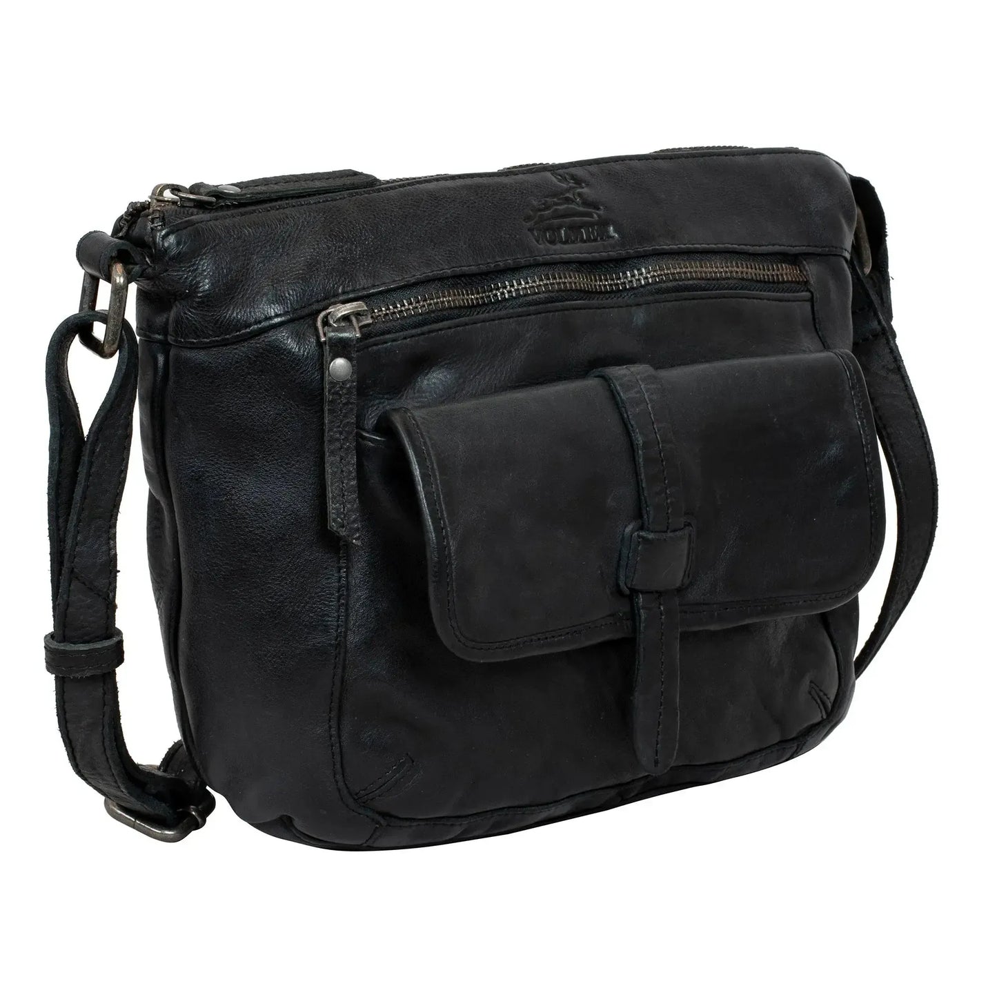 Borsa a tracolla in pelle per donna – Borsa a tracolla – Look vintage usato | Modello Ravenna