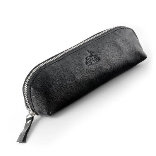 Federmäppchen Leder – Federtasche für Büro, Uni, Schule und Atelier – Stiftetui, Stiftmappe, Toolbag