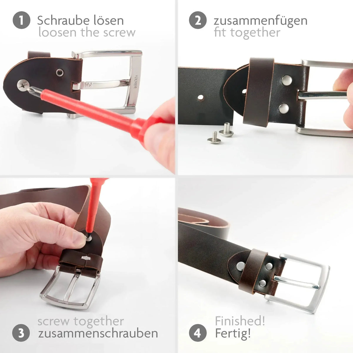 Gürtelschnalle als Ersatz für Ledergürtel 38 mm | Gürtelschnalle-38mm-Ersatz