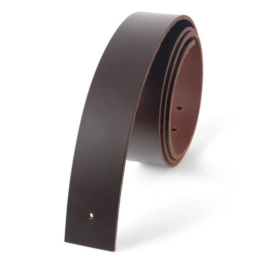 Gürtel ohne Schnalle 38 mm Vollleder – bis Bundweite 125 cm – kürzbar | Guertel-38mm-Ersatz