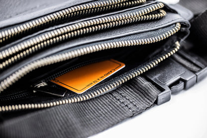 Bauchtasche Leder – 3 große Fächer | Portland