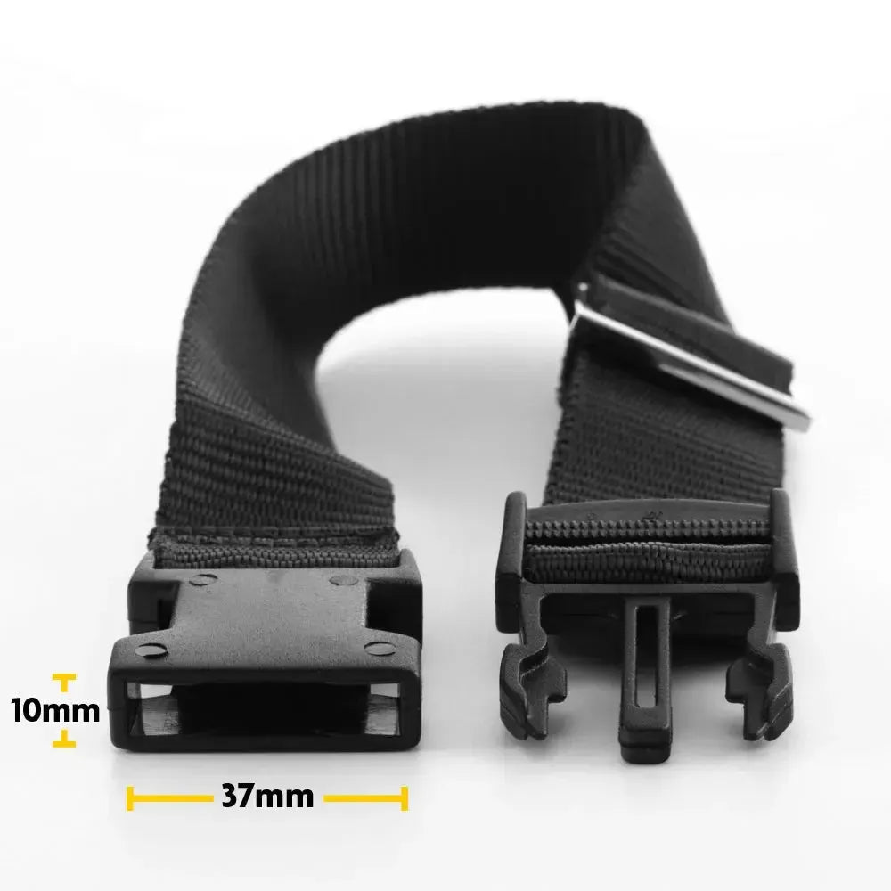 Rallonge de ceinture pour nos modèles de sacs banane Barcelona, Portland, Palma et Denver – extension de min. 26 à max. 43 cm