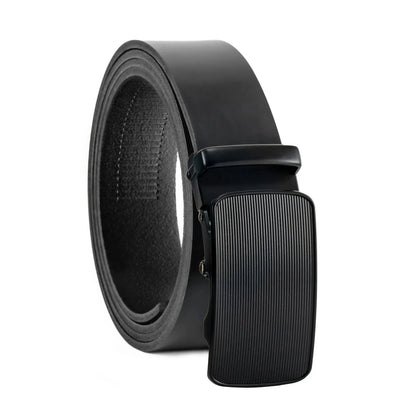 Ratschengürtel Leder Herren – Automatikschließe 35mm – 125cm kürzbar – 40 Designs | ATG