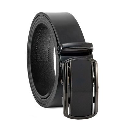 Ratschengürtel Leder Herren – Automatikschließe 35mm – 125cm kürzbar – 40 Designs | ATG