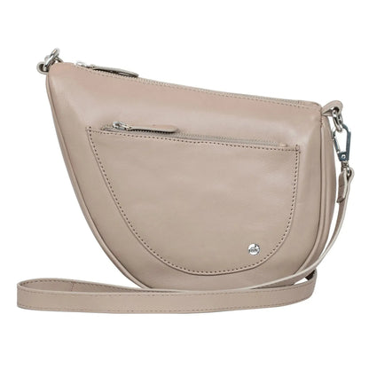 Umhängetasche Leder – Clutch und Crossbody-Bag – mit abnehmbarem, verstellbarem Riemen | Modell Vicenza