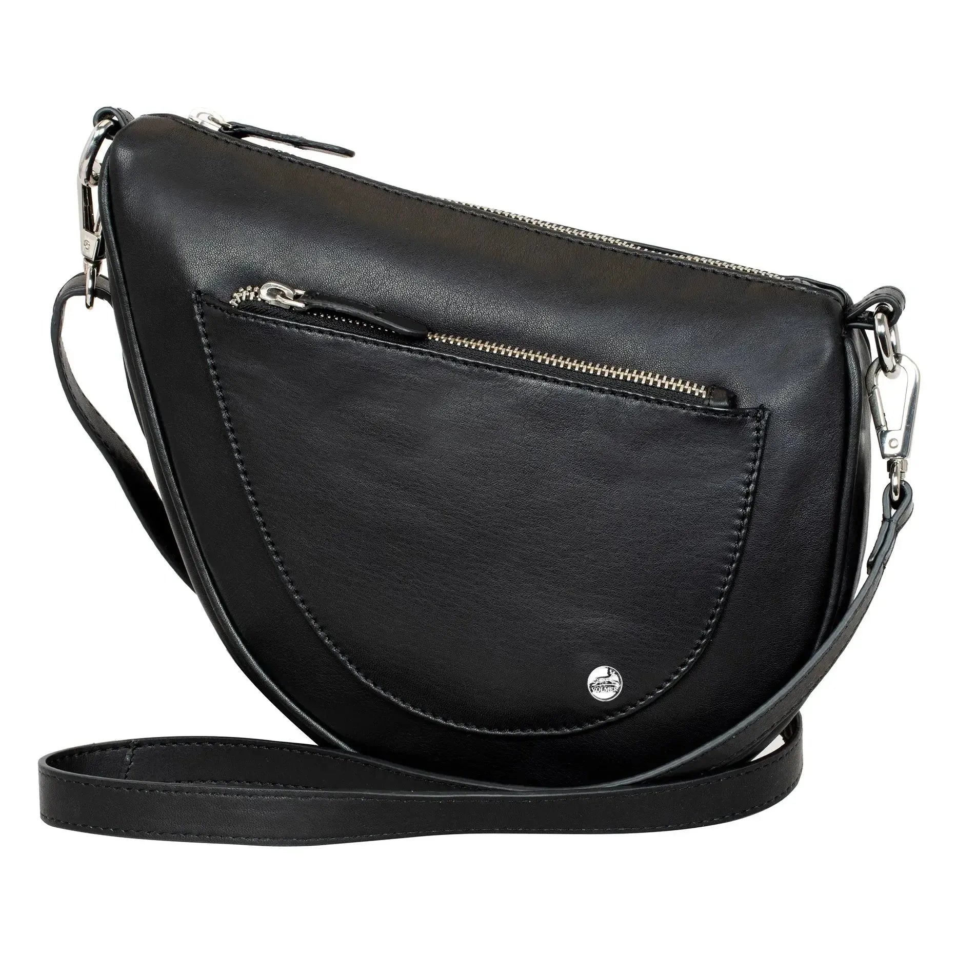 Umhängetasche Leder – Clutch und Crossbody-Bag – mit abnehmbarem, verstellbarem Riemen | Modell Vicenza