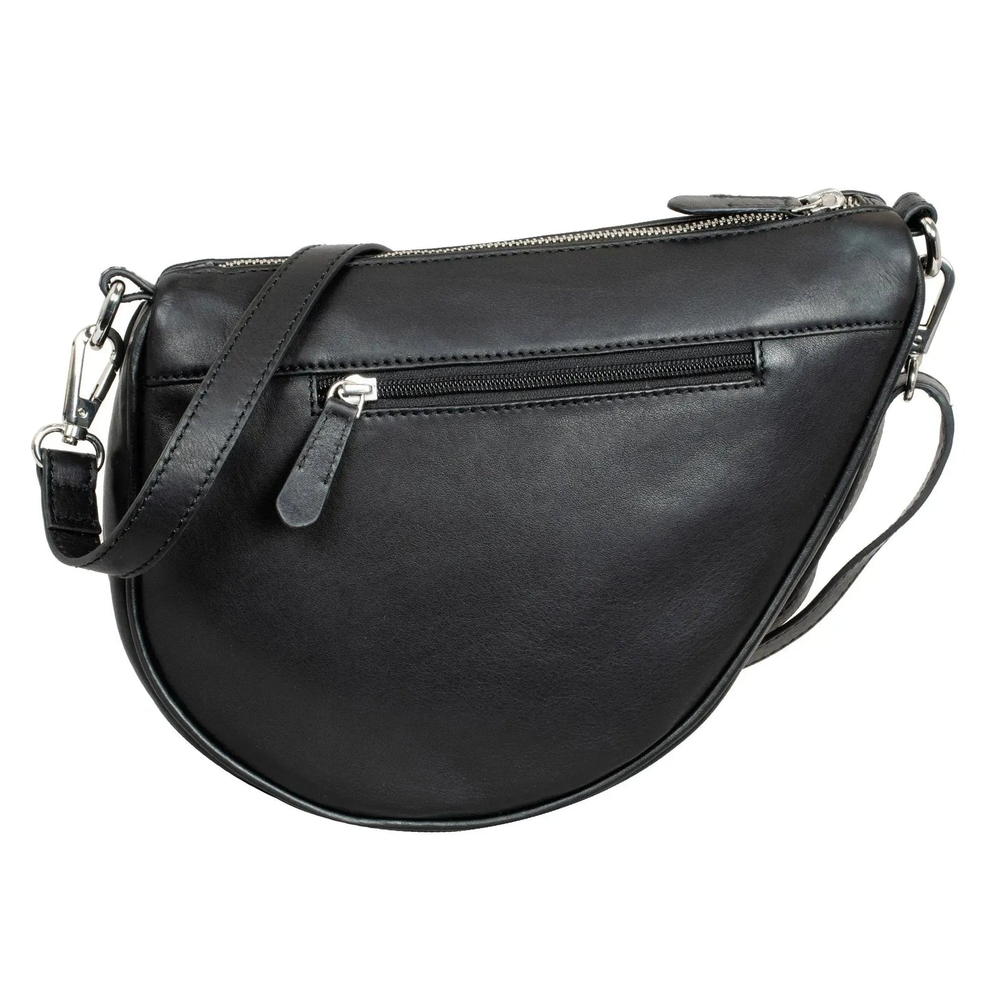 Umhängetasche Leder – Clutch und Crossbody-Bag – mit abnehmbarem, verstellbarem Riemen | Modell Vicenza