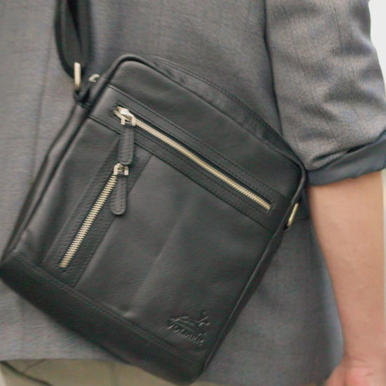 Umhängetasche Leder für Herren und Damen – funktionale Schultertasche für jeden Tag